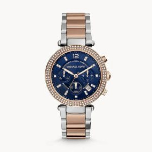 Michael MK6141 Kors Parker Chronograph Two-tone Ladies Watch